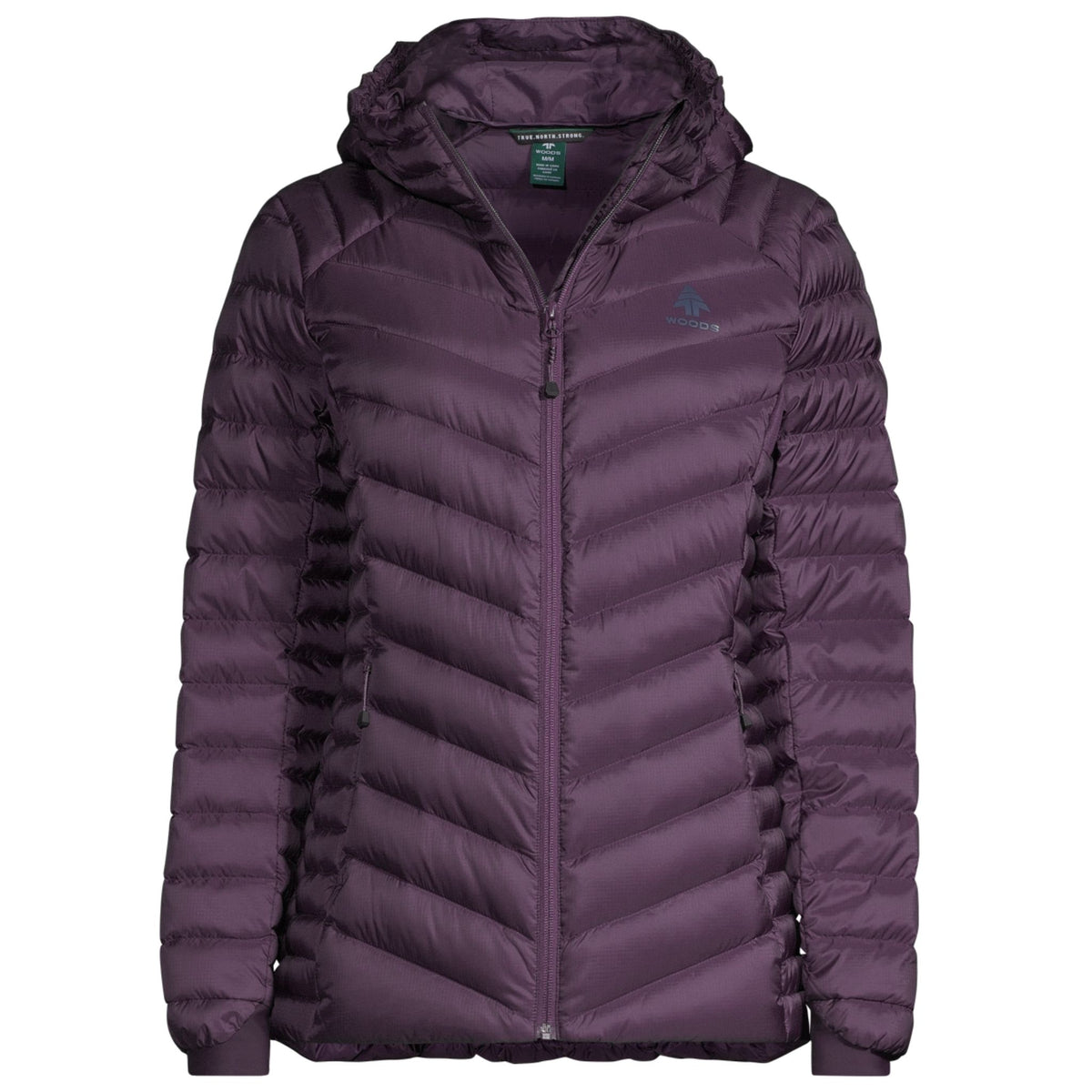 Woods Men's Bennington II Midlayer Puffer Jacket, Insulated Down, Hooded,  Water-Repellent